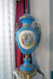 19th century French Sevres Style Porcelain Vases (set of two)