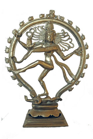Brass statue Shiva