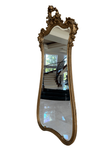 French 19th century Louis XVI style wall mirror