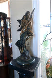 "Cupid and Psyche" bronze Sculpture by Godet