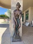 Outdoor Statue - Topless Woman