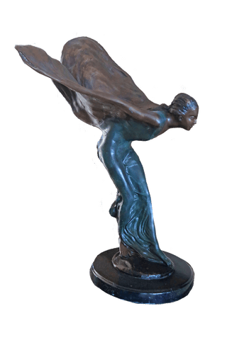 Woman with Wings Statue