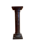 Marble pedestal-stand