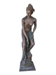 Outdoor Statue - Topless Woman