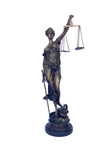 Statue of "Lady Justice"