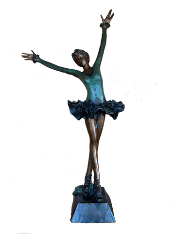 Tall Dancing Girl Statue