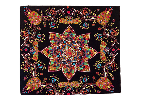 Large Kaleidoscopic Wall Tapestry