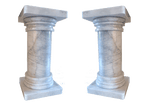 Small White Marble Pillars (2)