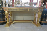 Beautiful Ornate Gold Desk