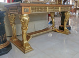 Beautiful Ornate Gold Desk